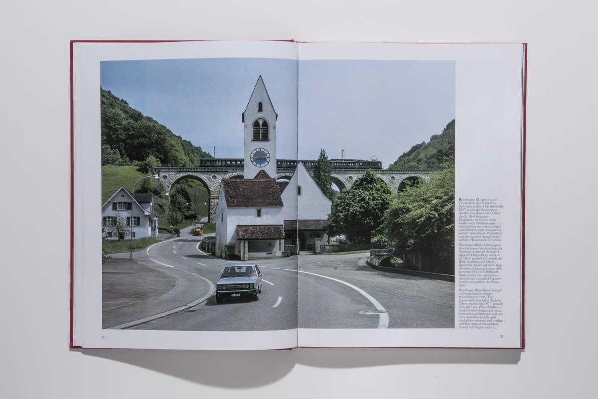 Rümlingen an der alten Hauensteinlinie, erbaut im Jahr 1857