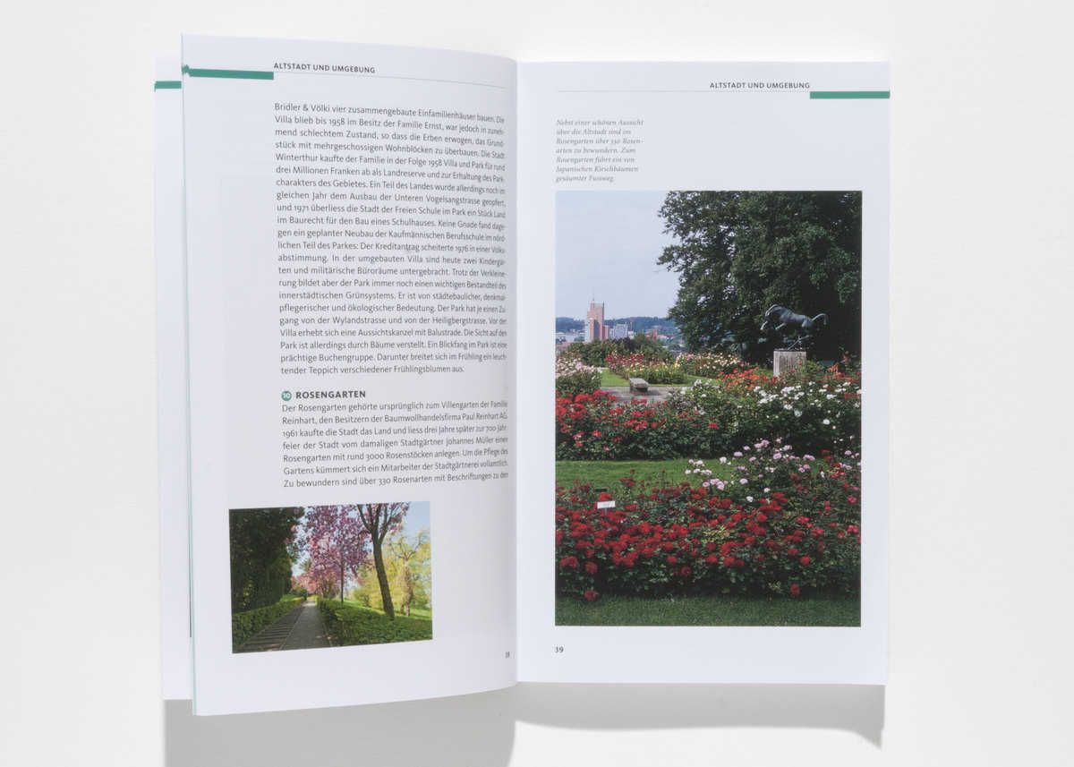 Der Rosengarten auf dem Heiligberg