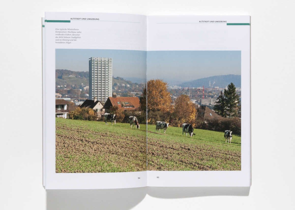 Sulzerhochhaus und Stadtzentrum