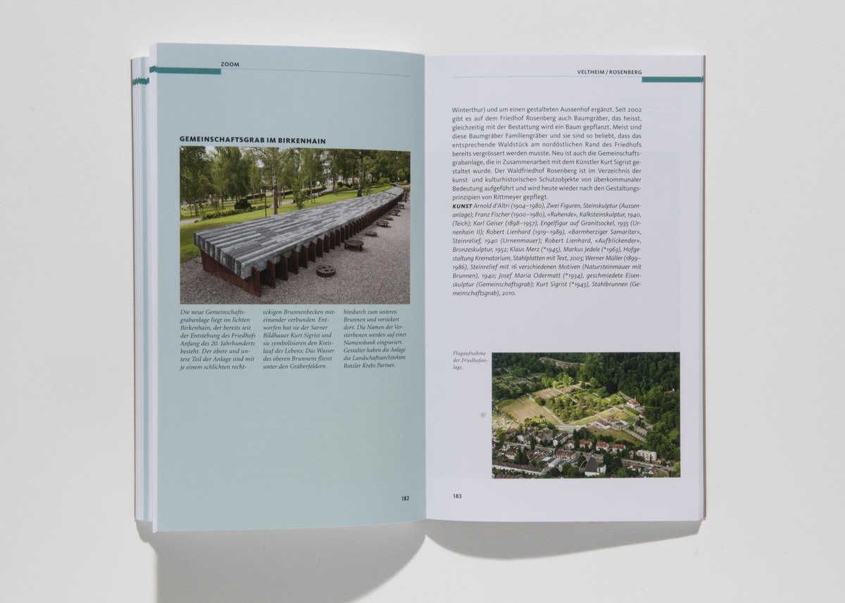 Der Friedhof Rosenberg, der grösste der Stadt, eine Anlage aus dem Anfang des zwanzigsten Jahrhunderts